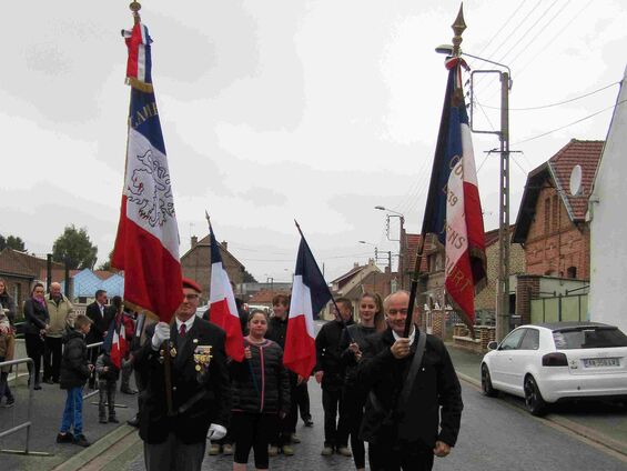 Lundi 8 mai 2017, commémoration à Haynecourt