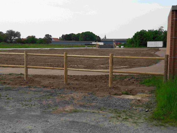 Création du terrain omnisports d'Haynecourt en 2016