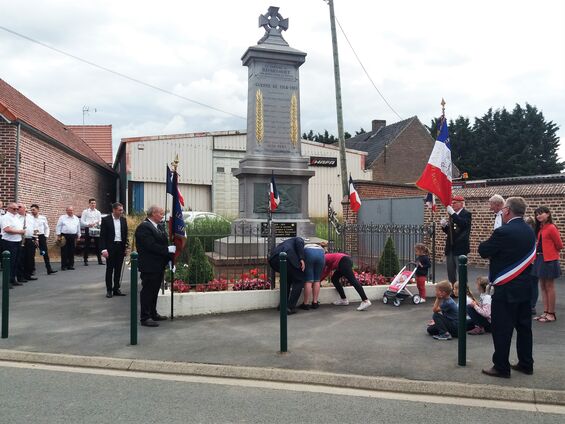 Dimanche 14 juillet 2019, Festivités à Haynecourt