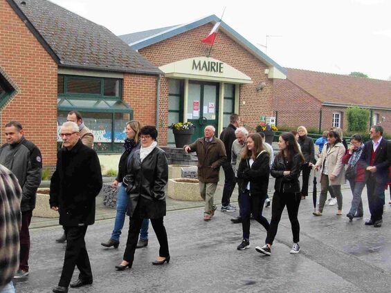 Lundi 8 mai 2017, commémoration à Haynecourt