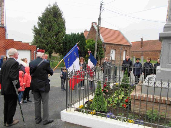 Lundi 8 mai 2017, commémoration à Haynecourt