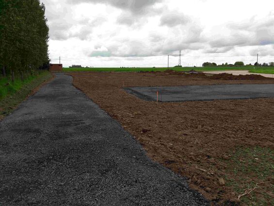 Création du terrain omnisports d'Haynecourt en 2016