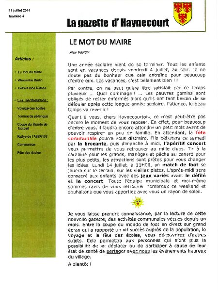 Gazette n°4