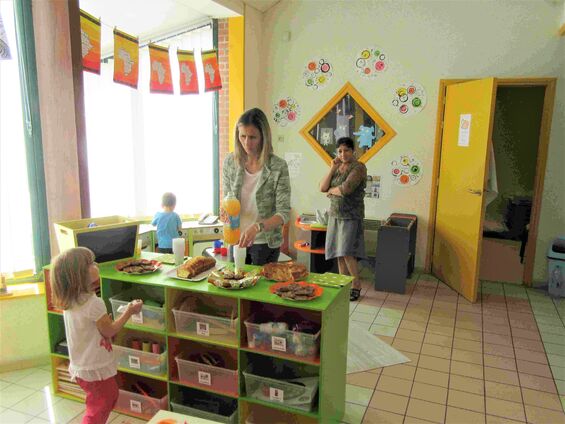 Mardi 4 juillet 2017, Portes ouvertes à l'école maternelle d'Haynecourt