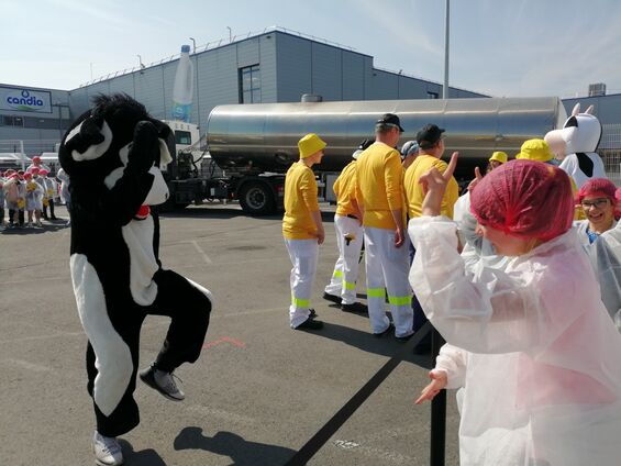 Vendredi 24 mai 2019, Visite de l'usine Candia