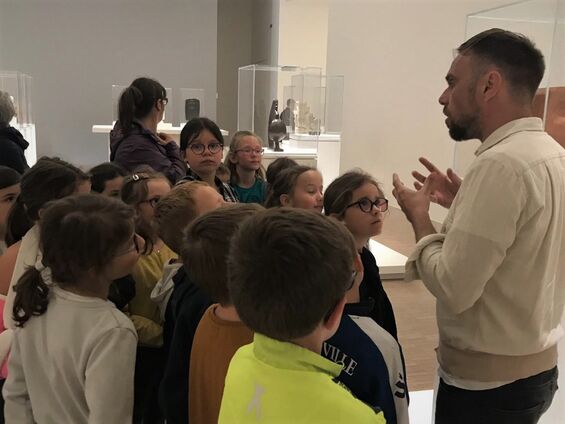 Vendredi 10 mai, Sortie au musée LaM de Villeneuve d'Ascq pour les élèves du R.P.I.