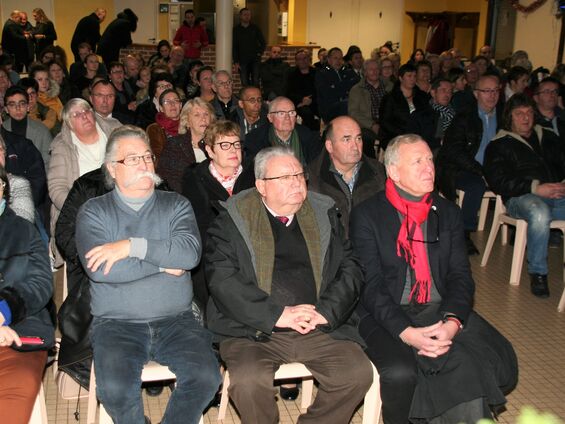 Vendredi 4 janvier 2019, Soirée des vœux au maire à Haynecourt