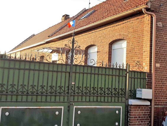 Samedi 10 et dimanche 11 novembre 2018, Un drapeau sur chaque maison à Haynecourt