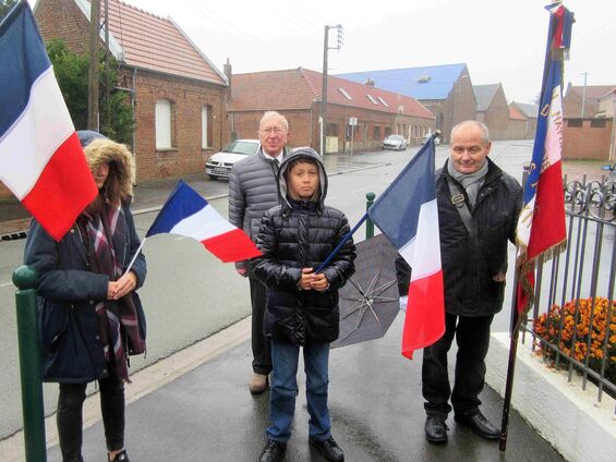 Samedi 11 novembre 2017, Commémoration à Haynecourt