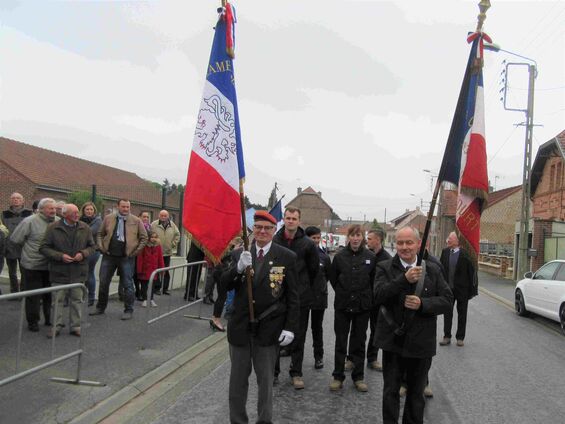 Lundi 8 mai 2017, commémoration à Haynecourt