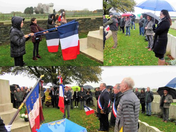 Samedi 11 novembre 2017, Commémoration à Haynecourt