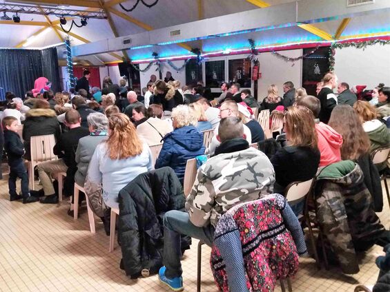 Mardi 18 décembre 2018, Fête de Noël du RPI à Haynecourt