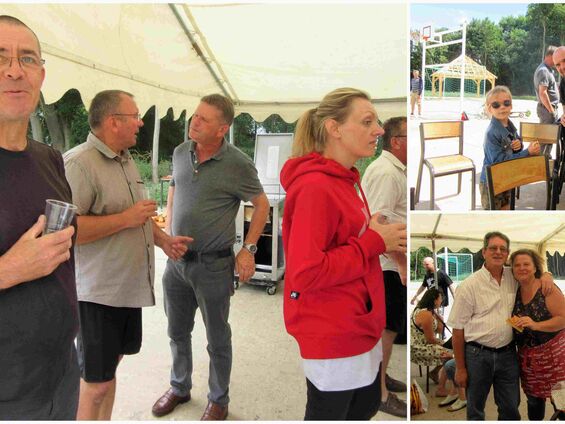 Vendredi 14 juillet 2017, Jeux sur le terrain omnisports d'Haynecourt
