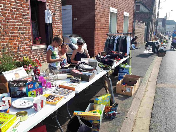 Samedi 7 juillet 2018, la brocante à Haynecourt