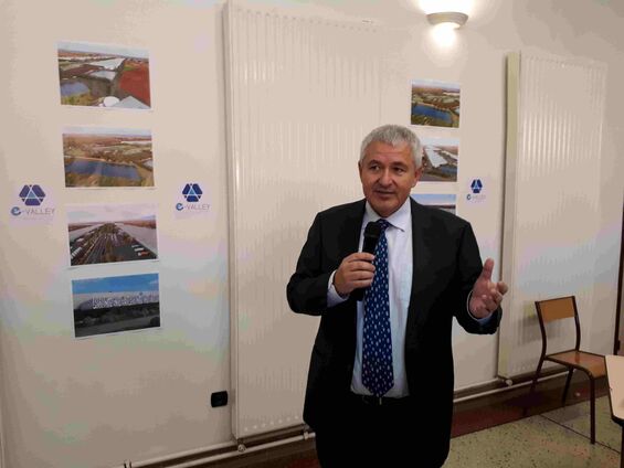 Dépôt des permis de construire projet E-Valley, vendredi 23 février 2018