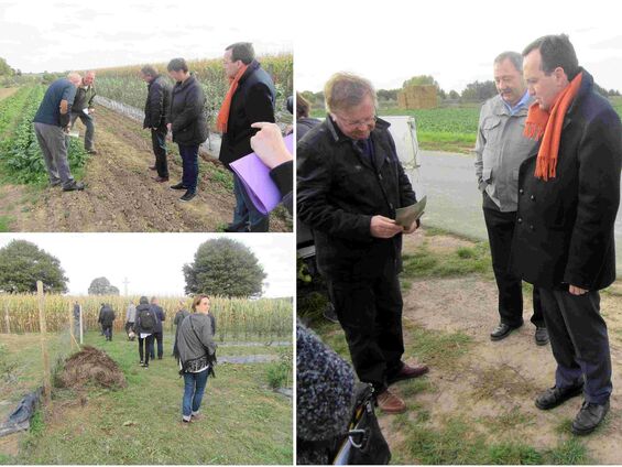 Mercredi 4 octobre 2017," Plantons le décor" à Haynecourt