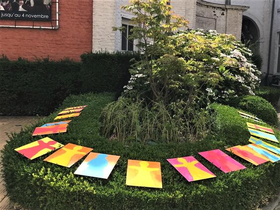 Mardi 25 juin 2019, Les élèves du RPI visitent la maison des géants à Ath