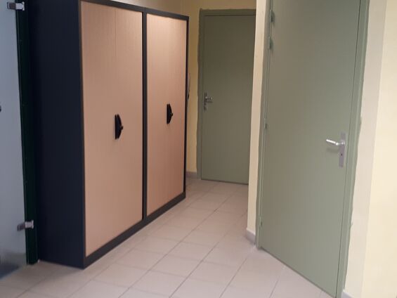 Travaux dans le secrétariat de mairie d'Haynecourt en octobre 2019