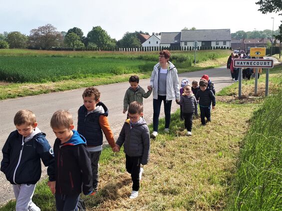 Mardi 21 mai 2019, Parcours du cœur scolaire