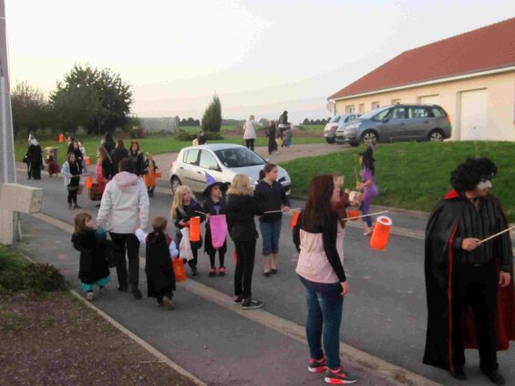 Vendredi 30 octobre 2014, Halloween à Haynecourt