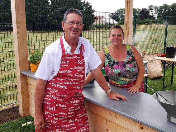 Dimanche 8 juillet 2018, Ducasse à Haynecourt ... Un grand merci à Jean-Marc et Cathy pour leur investissement !