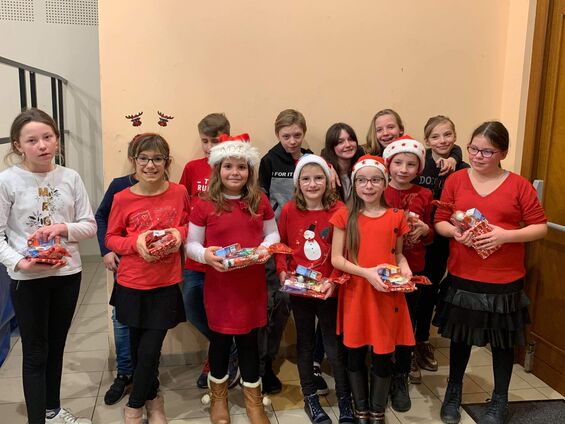 Mardi 17 décembre 2019, Arbre de Noël des classes du R.P.I.d'Haynecourt-Sancourt-Blécourt