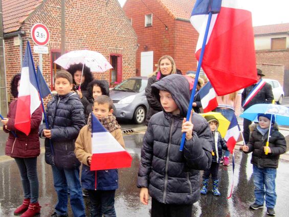 Samedi 11 novembre 2017, Commémoration à Haynecourt