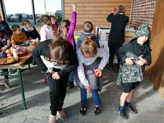 Mardi 10 octobre 2019, Visite du verger d'Epinoy