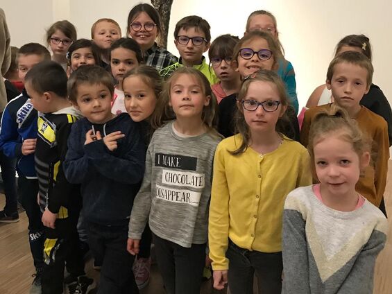 Vendredi 10 mai, Sortie au musée LaM de Villeneuve d'Ascq pour les élèves du R.P.I.