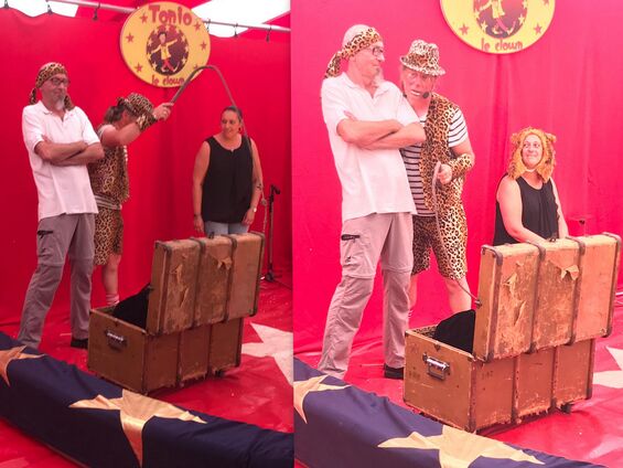 Lundi 24 juin 2019, Sortie au cirque de Tonio à Arneke