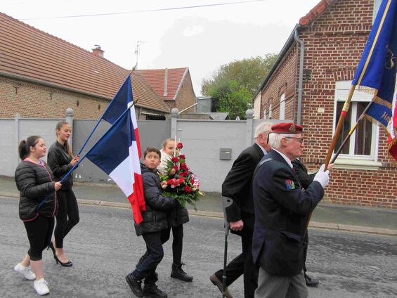 Lundi 8 mai 2017, commémoration à Haynecourt