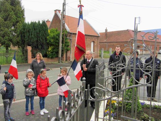 Lundi 8 mai 2017, commémoration à Haynecourt