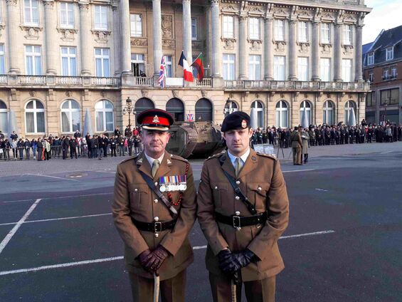 2017.11.26. Cérémonie de la commémoration du centenaire de la bataille de Cambrai