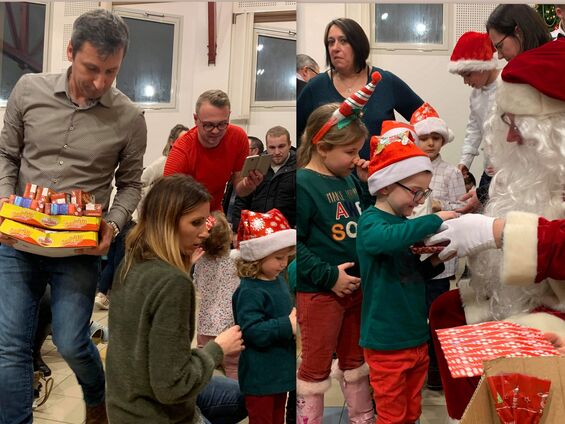 Mardi 17 décembre 2019, Arbre de Noël des classes du R.P.I.d'Haynecourt-Sancourt-Blécourt