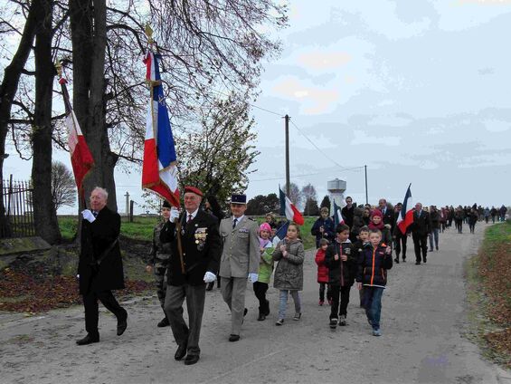 Mercredi 11 novembre 2015, Commémoration de l'armistice à Haynecourt