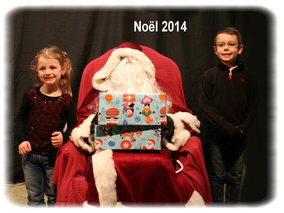 Vendredi 19 décembre 2014, Fête de Noël à Haynecourt