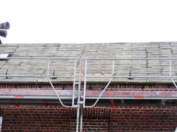 Travaux sur la maison au 1 rue de Bourlon à Haynecourt en 2016