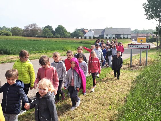 Mardi 21 mai 2019, Parcours du cœur scolaire