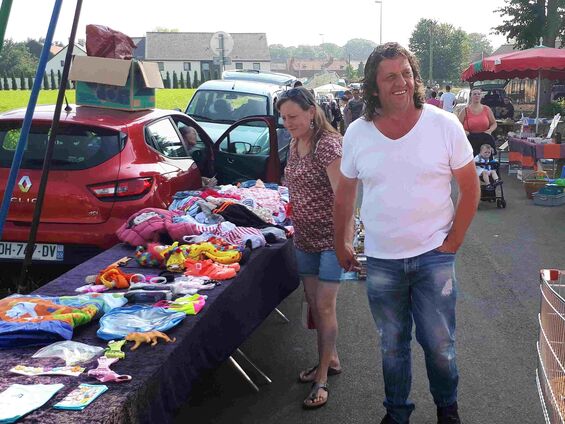 Samedi 7 juillet 2018, la brocante à Haynecourt