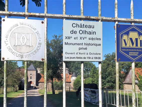 Lundi 2 juillet 2018, Sortie du RPI au château d'Olhain