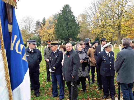 2017.11.20. Commémoration au cimetière allemand à Cambrai