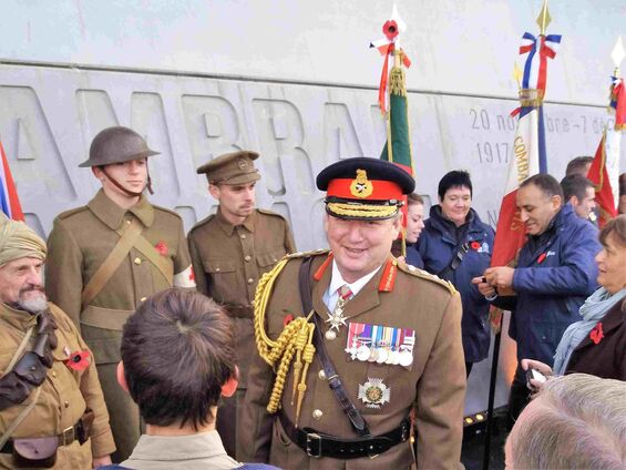 2017.11.25. Inauguration du musée "Cambrai Tank 1917" à Flesquières