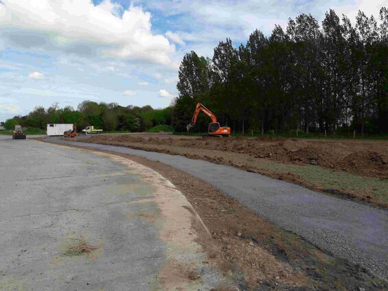 Création du terrain omnisports d'Haynecourt en 2016
