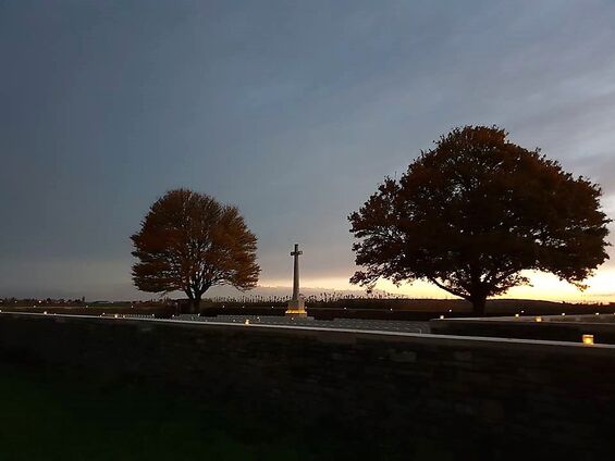 Samedi 10 novembre 2018, Veillée de commémoration de l'armistice à Haynecourt