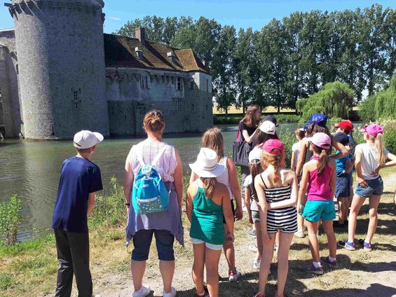 Lundi 2 juillet 2018, Sortie du RPI au château d'Olhain