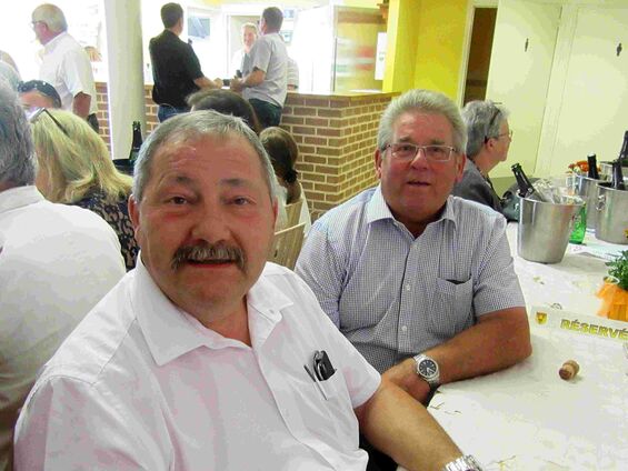 Dimanche 8 juillet 2018, Ducasse à Haynecourt ... Claude Leclercq, maire de Sancourt