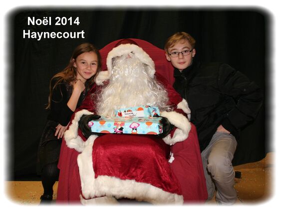Vendredi 19 décembre 2014, Fête de Noël à Haynecourt