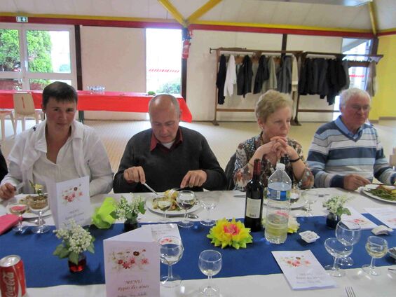 Dimanche 14 mai 2015, Repas des aînés à Haynecourt