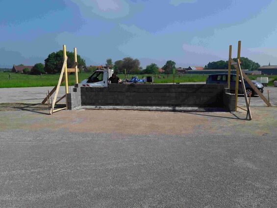 Création du terrain omnisports d'Haynecourt en 2016