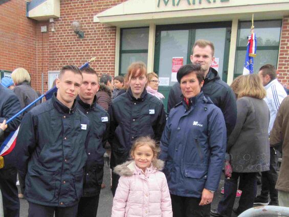 Lundi 8 mai 2017, commémoration à Haynecourt